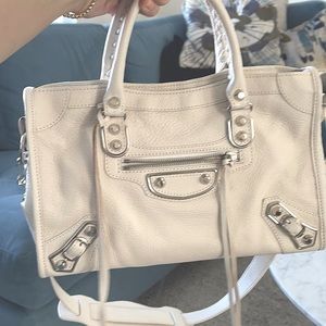 Balenciaga Small Classic City Leather Satchel